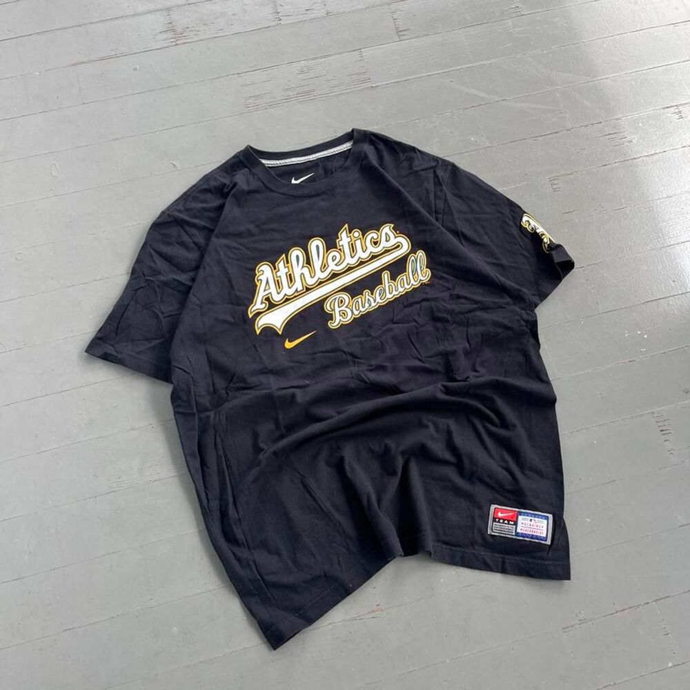 2000s Nike Oakland Athletics Baseball Tee Shirt